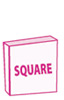210mm Square